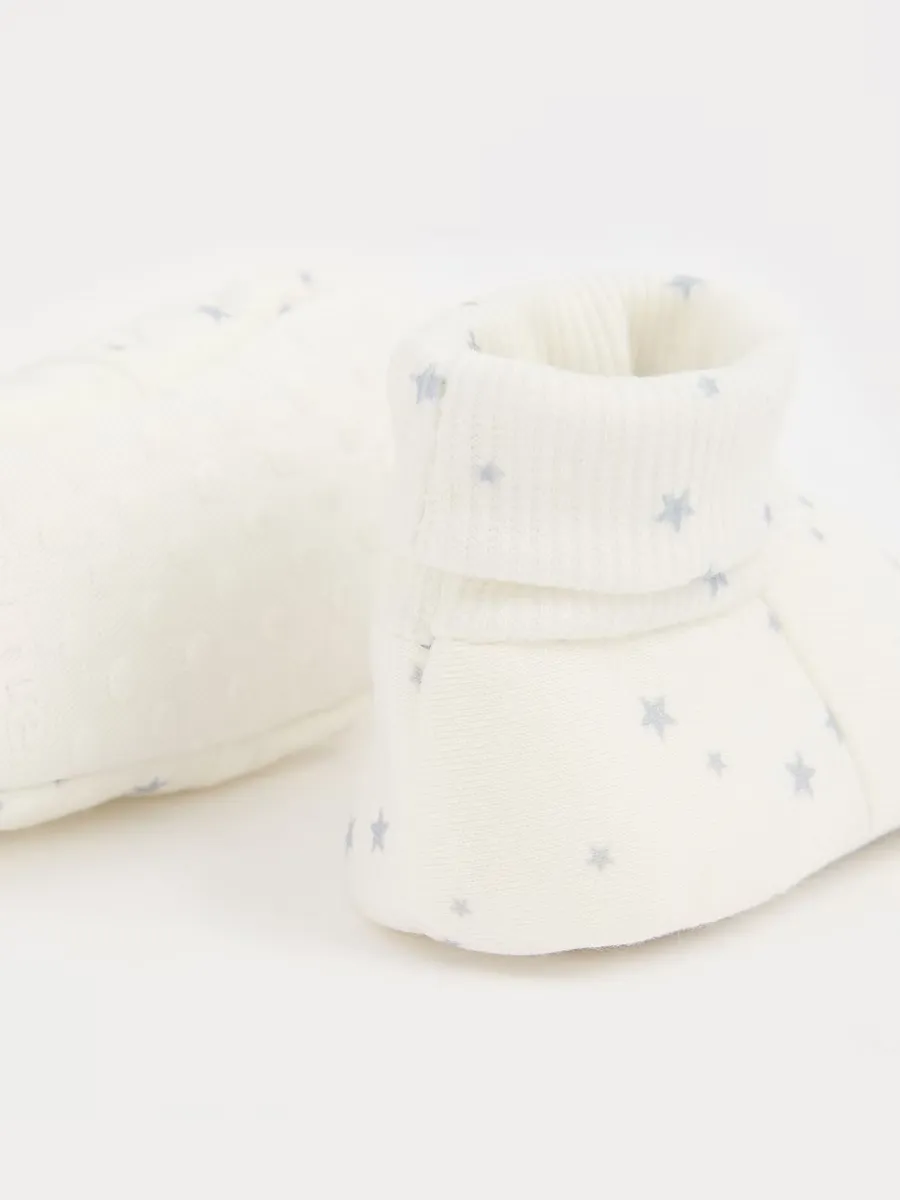 White Star Born In 2026 Booties