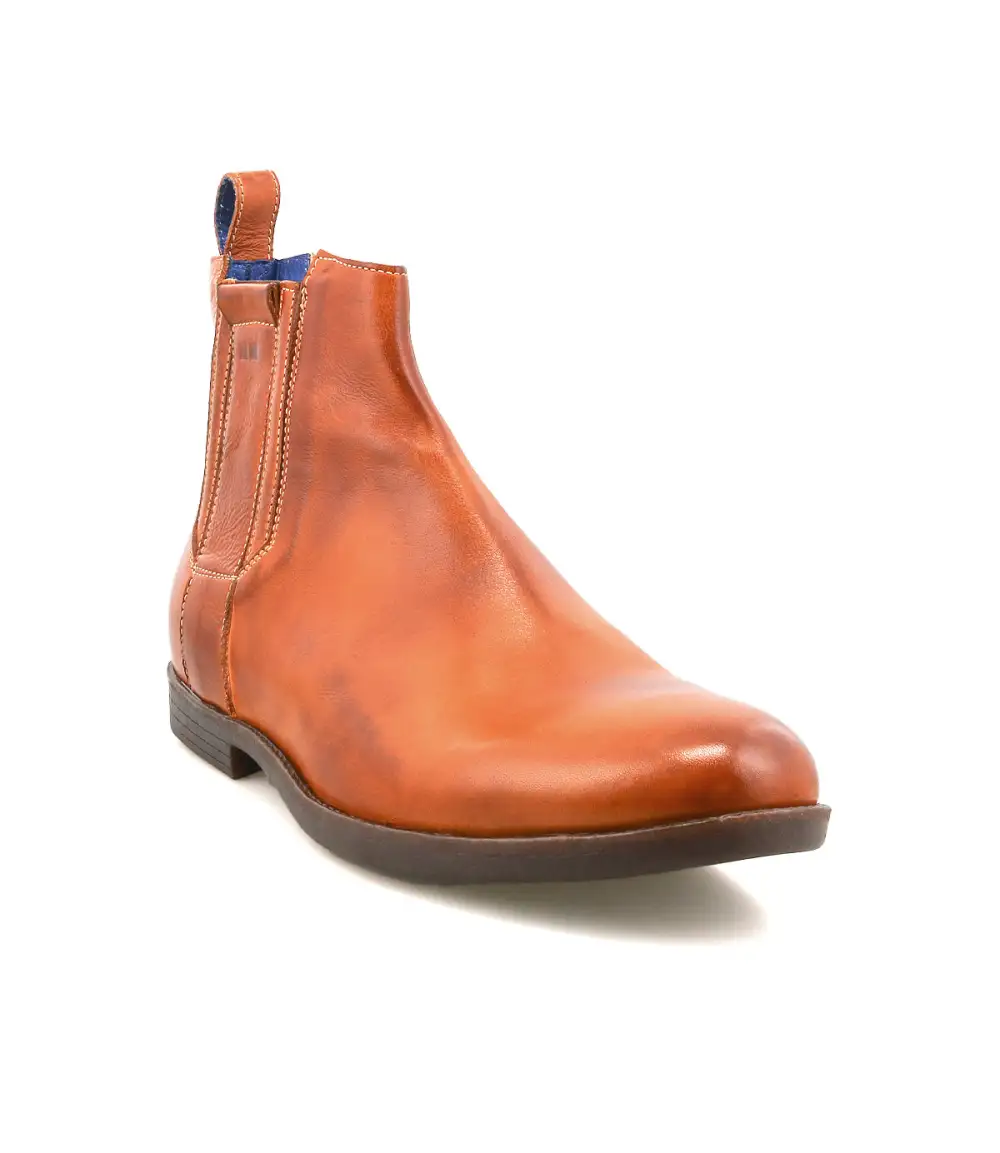 Streamlined Pull-Tab Stretch-Side Chelsea Boots