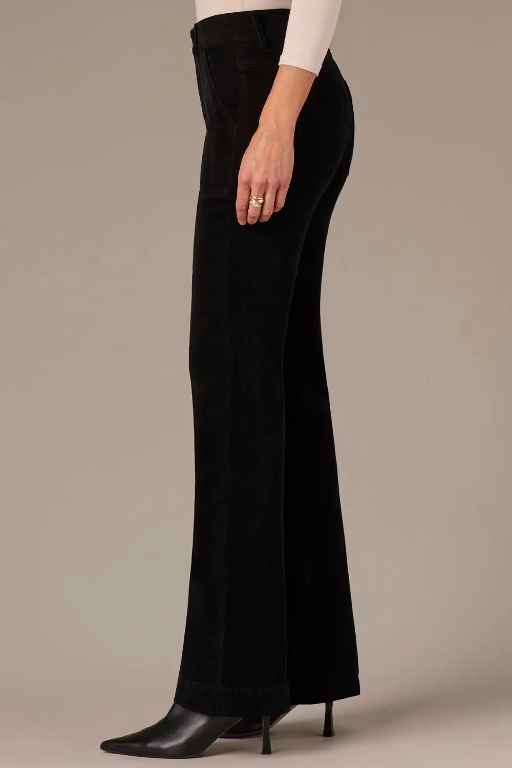High Rise Utility Bootcut Pants