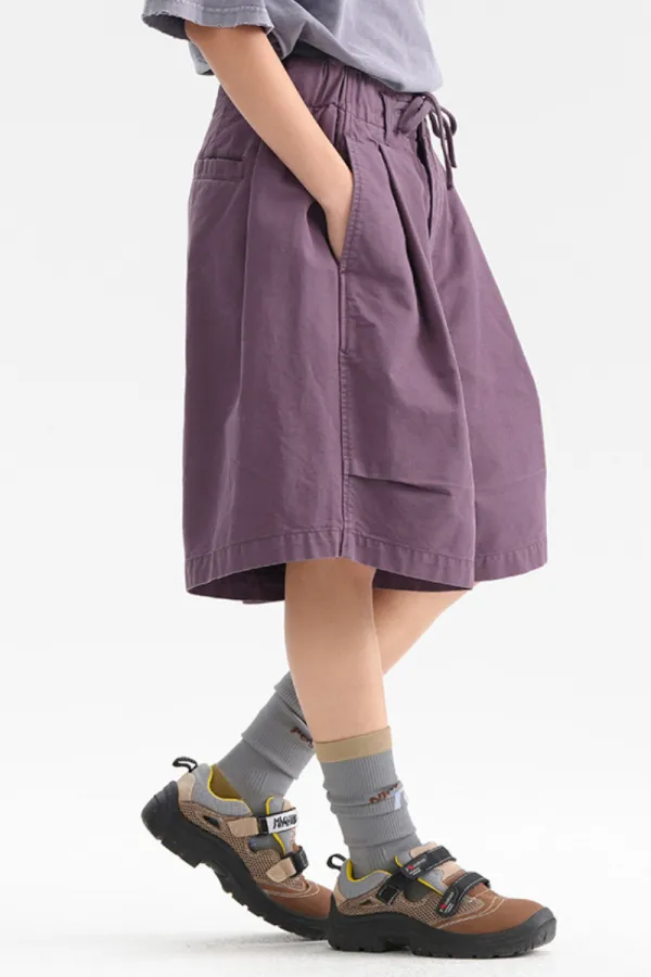 Breathable Drawstring Relaxed Fit Athletic Shorts