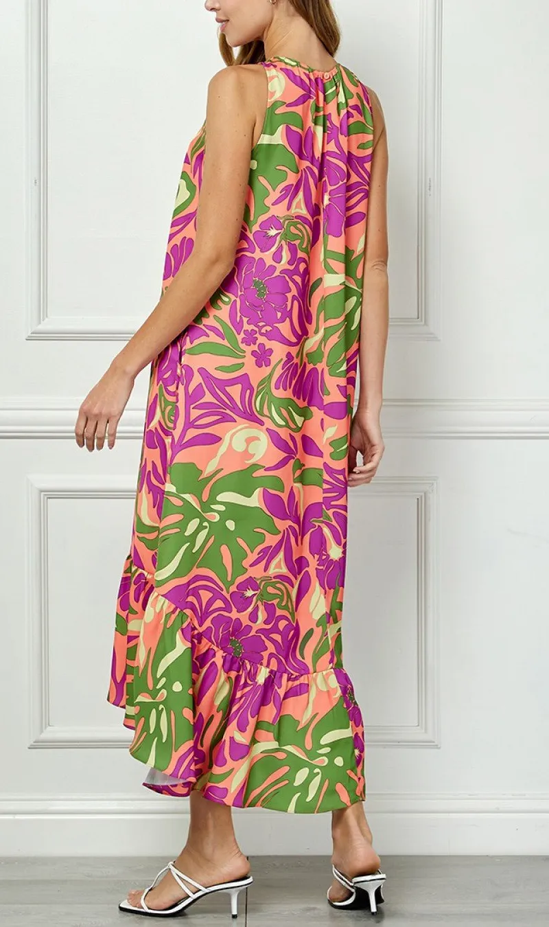 Flowing Enchanted Bloom Dress
