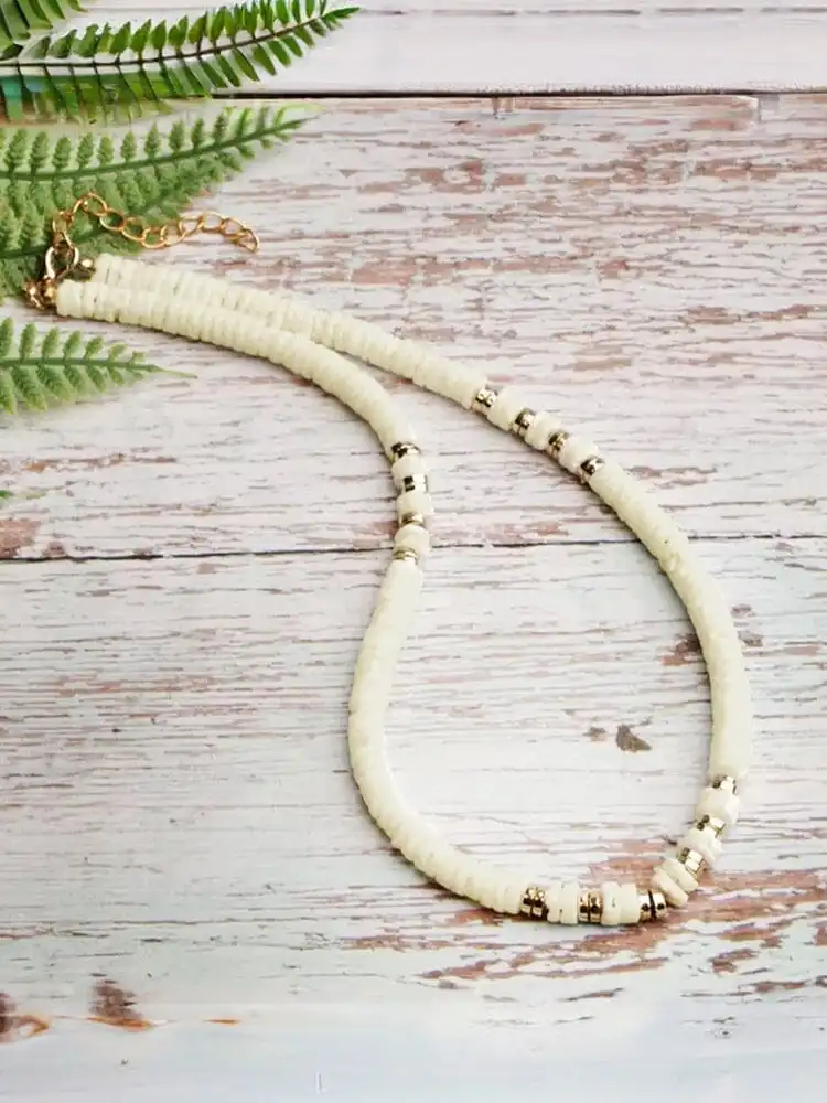 Bohemian Seashell Beaded Necklace