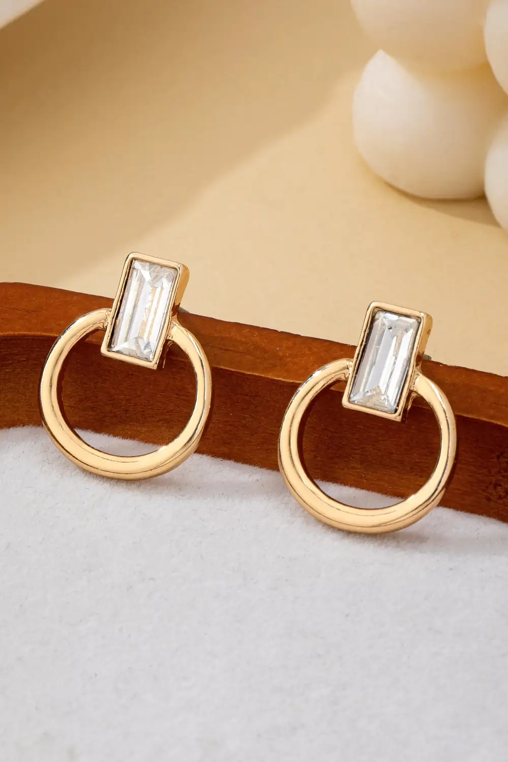 Crystal Cut Door nocker arrings