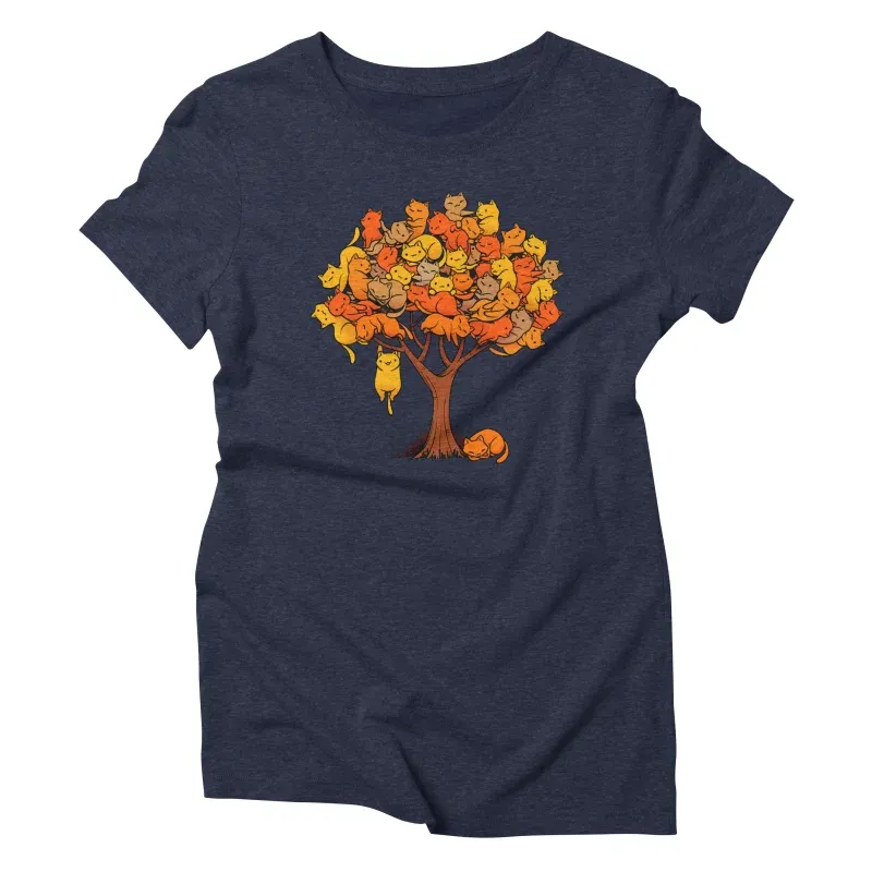 Versatile Basic Round Neck Art Pattern