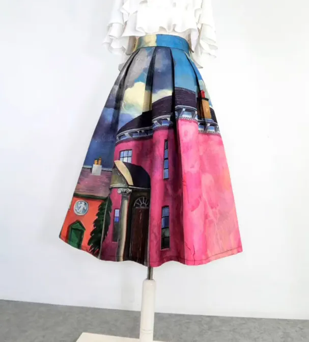 Neat Layering Everyday Casual Skirt
