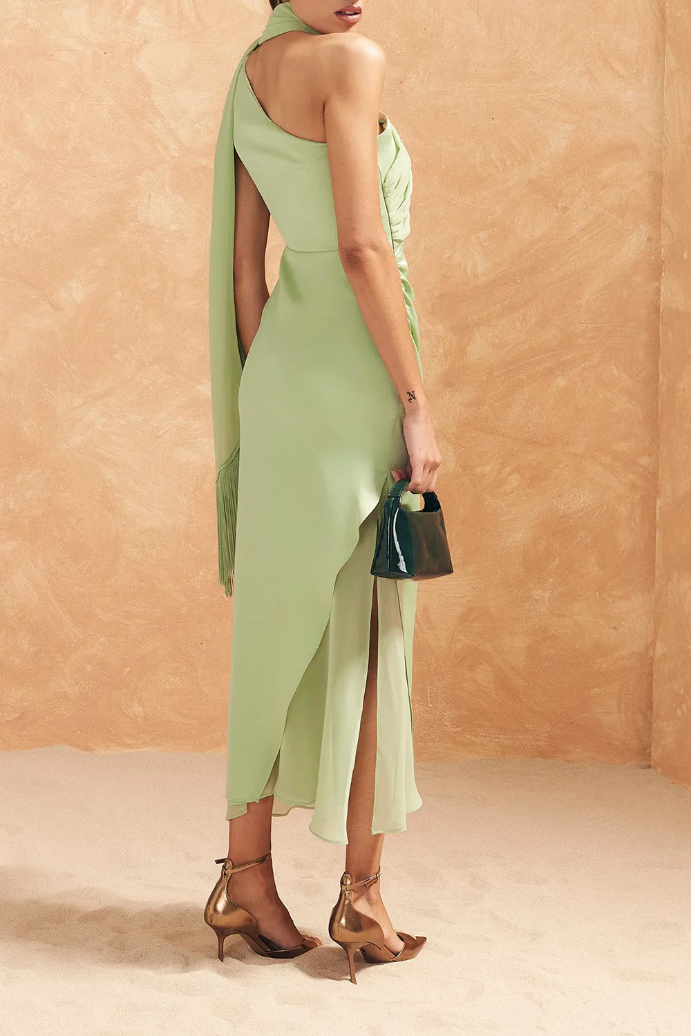 Elegant Halterneck Dress