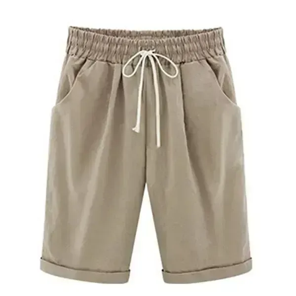 6 Color Plus Size Pockets  Beach Wear Casual Shorts