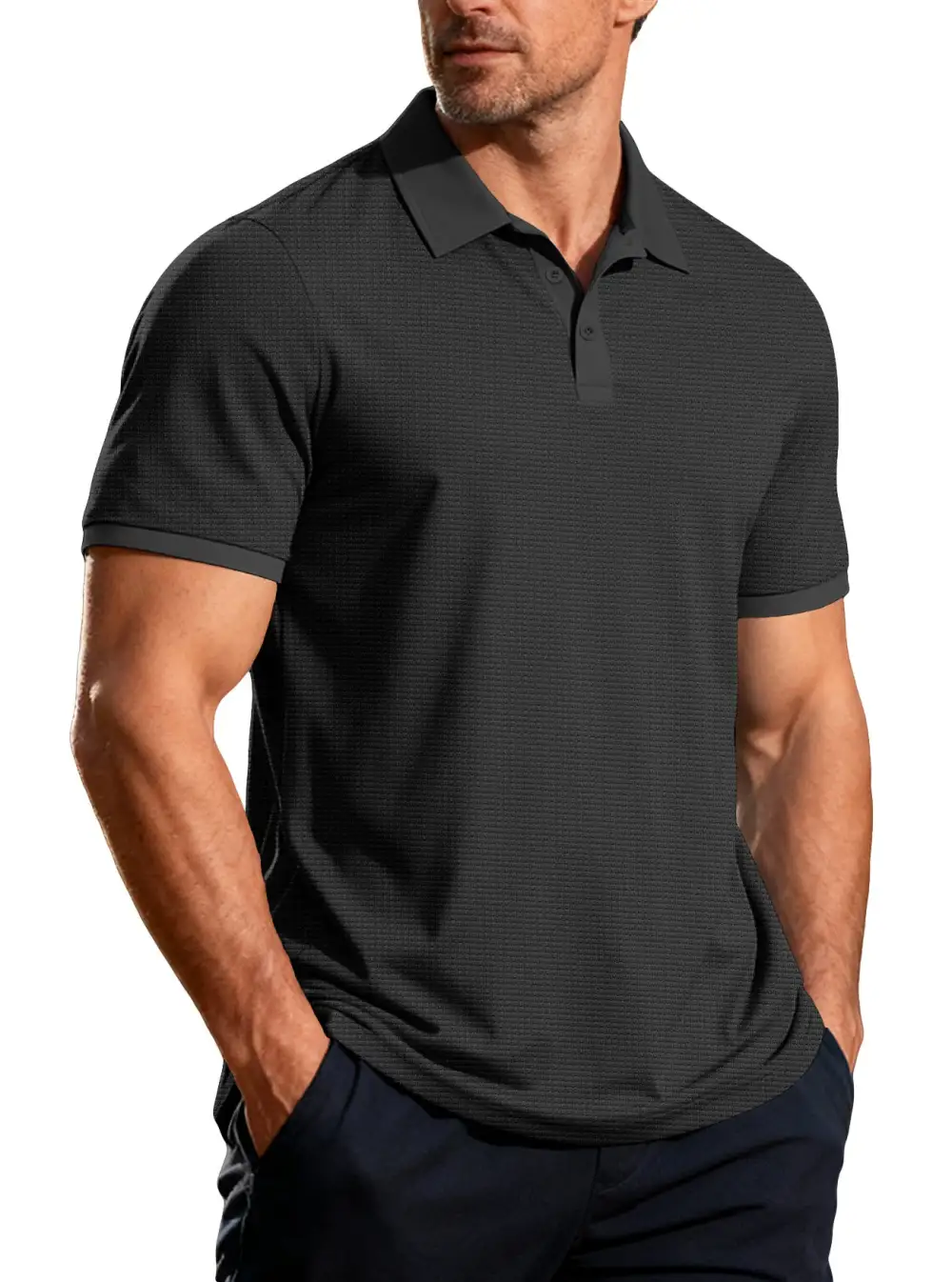 Pique Short Sleeve Polo Shirt