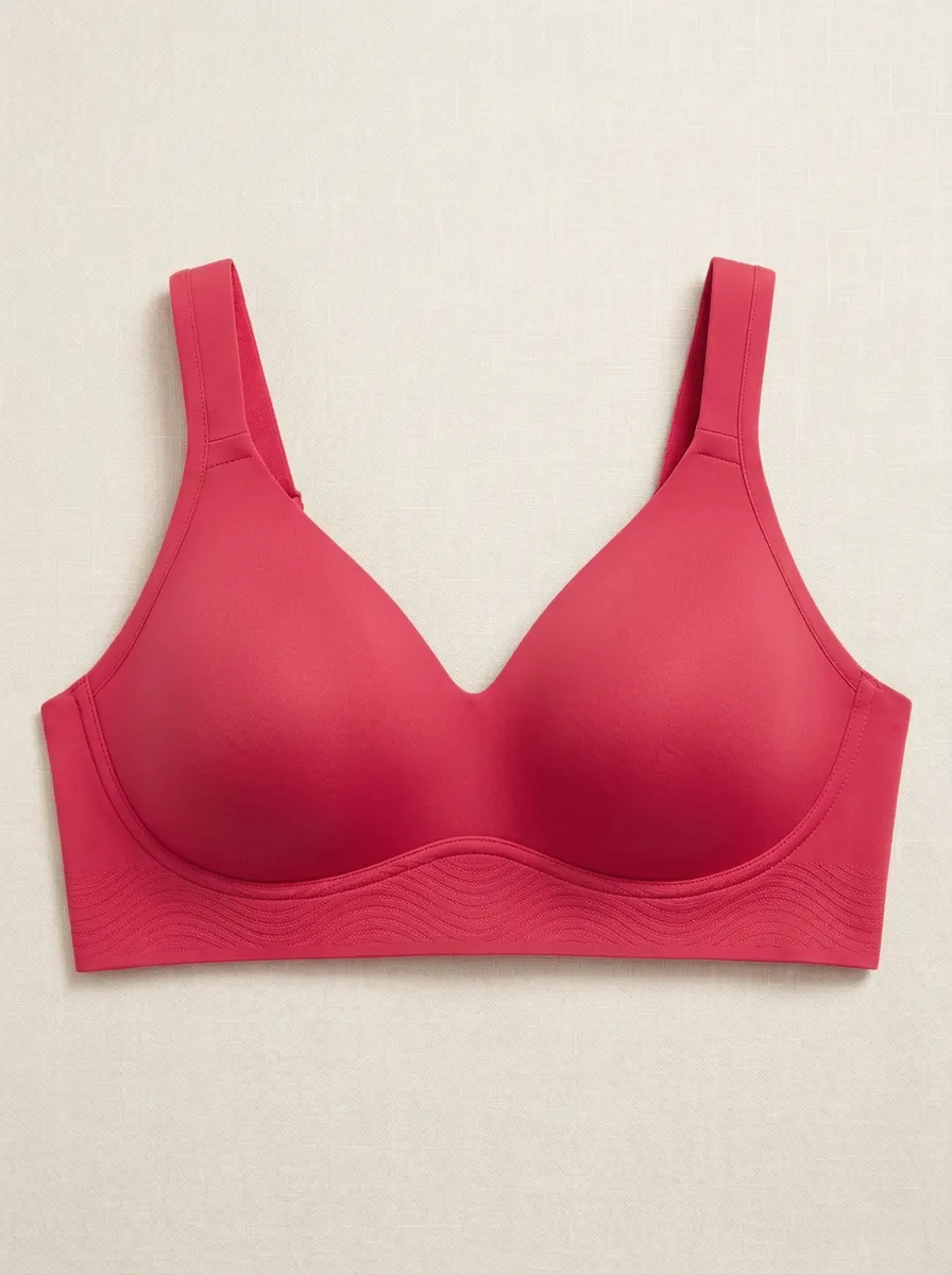 Minimal Wireless Seamless-Look Bra