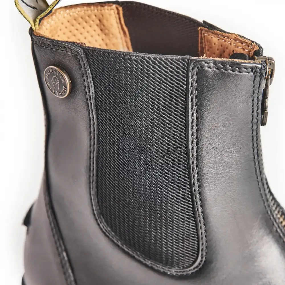 Refined Leather Comfort Riding Boots