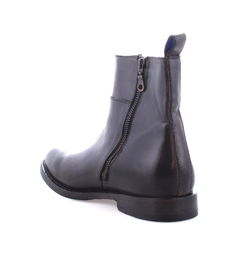 Low-Top Leather Heritage Ankle Boots
