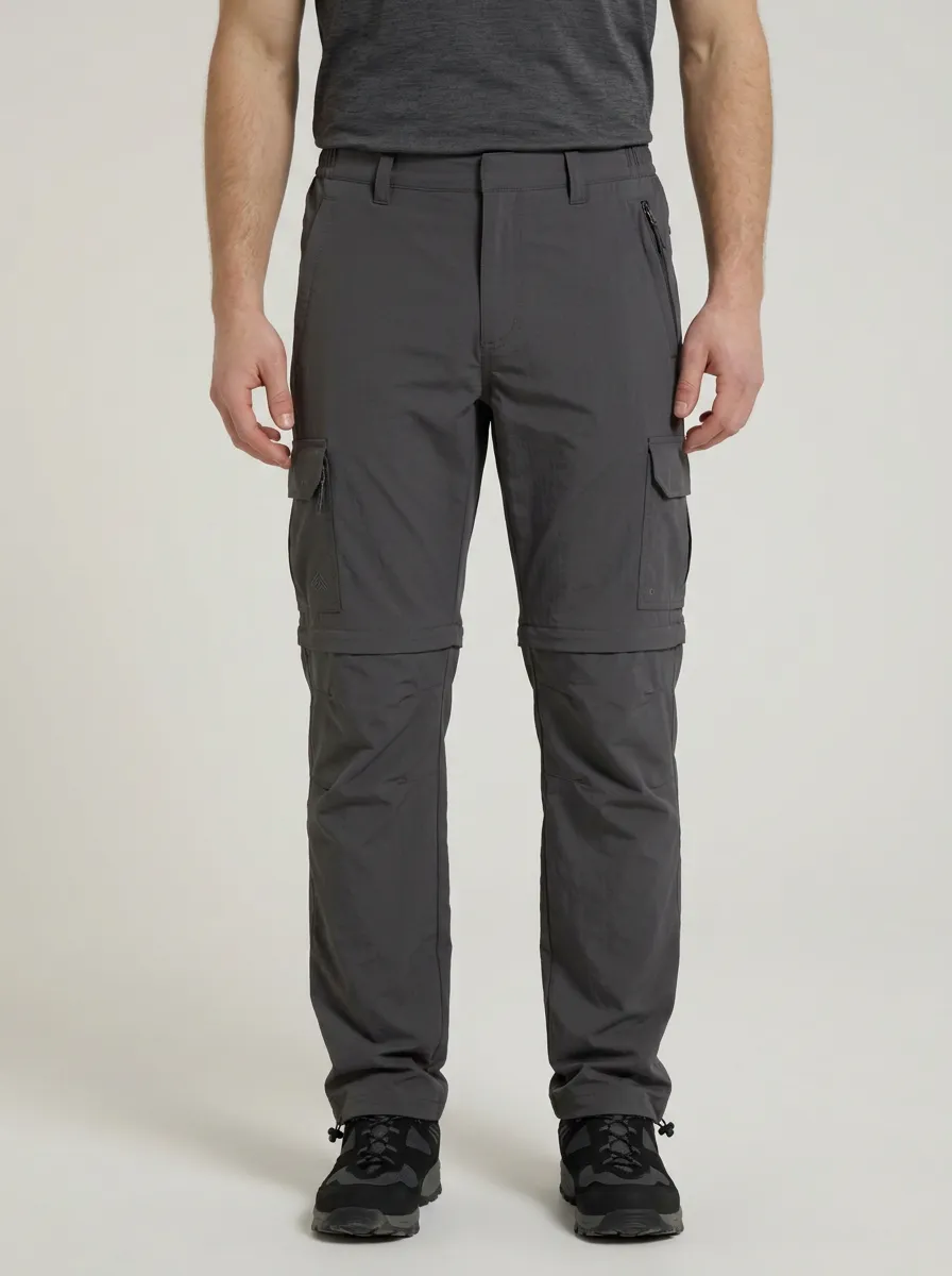 Men's Alpine Trek Waterproof Zip-Off Tactical Cargo Pants