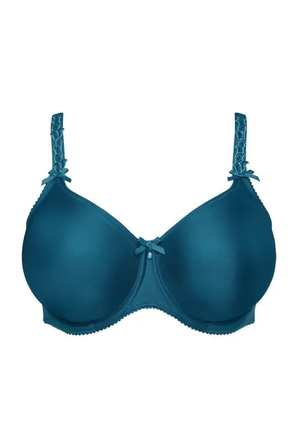 Women's Minimizer Underwire Molded Unpadded Seamless Leotard Back Smoothing Bra