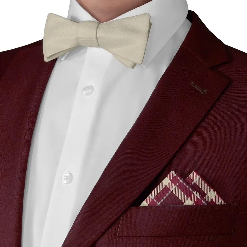Formal Coordinated Plaid Pocket Square
