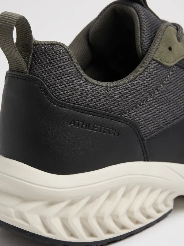 Men's Olive Green Sneaker Graphic