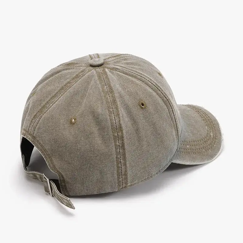 Distressed Washed Adjustable Hat