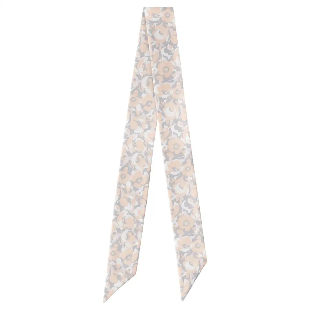 Mod Floral Pattern Hair Scarf