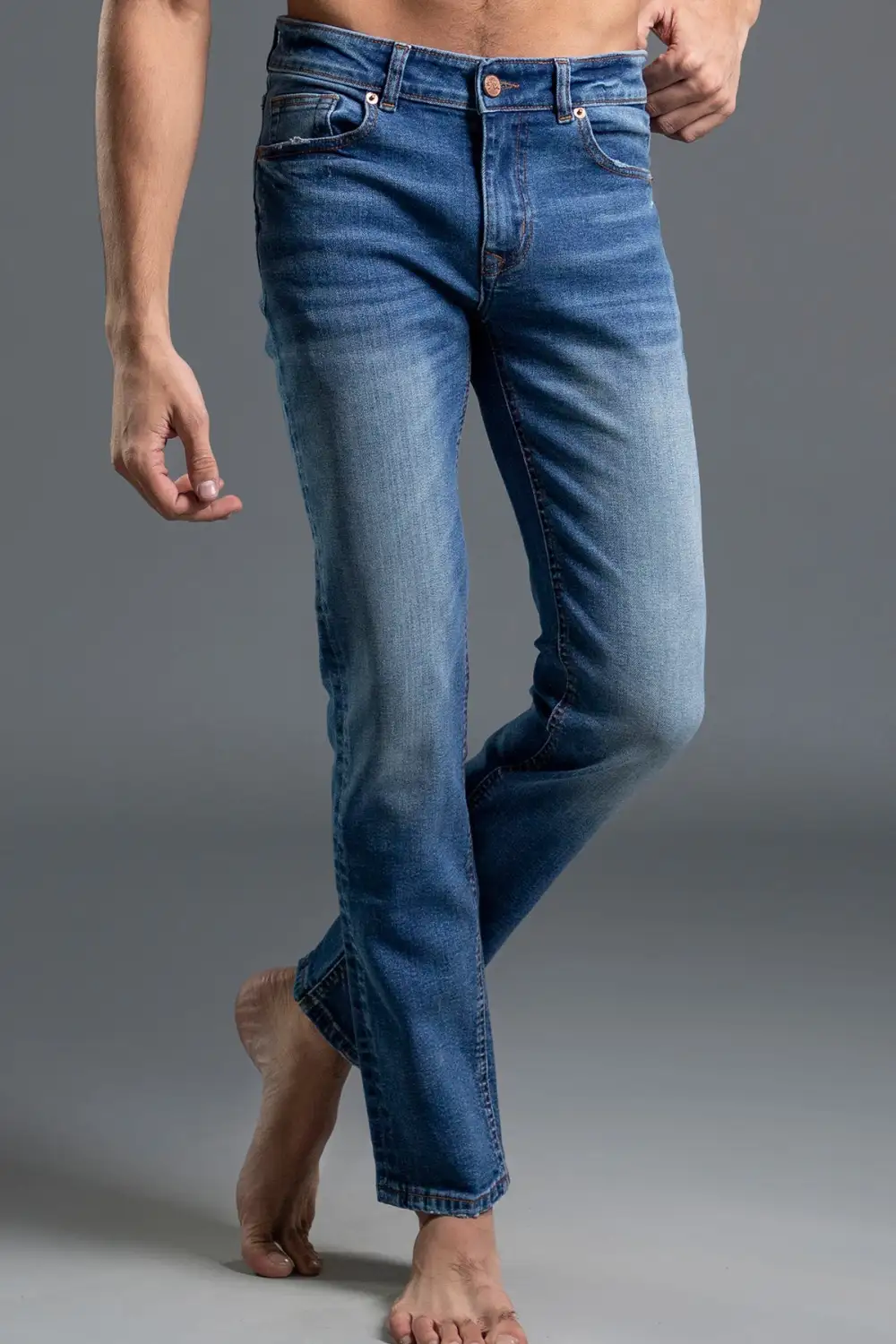 Contemporary Straight-Leg Jeans