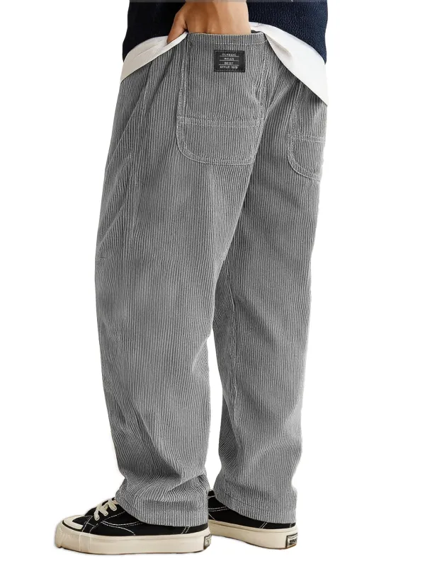 Workwear Corduroy Pocket Trousers