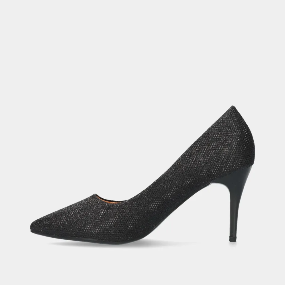 Stiletto Glitter Finish Pumps