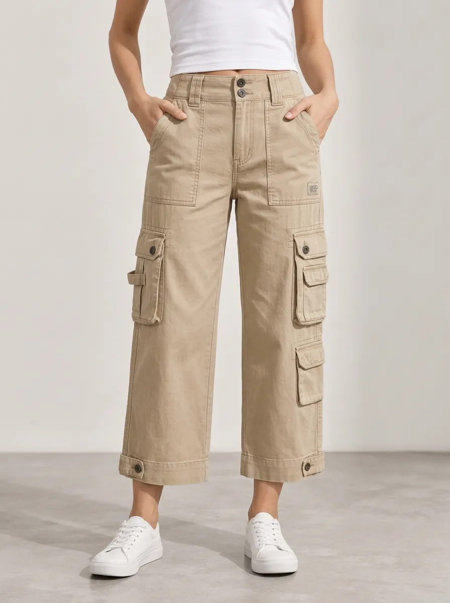 Women's Multi-Pocket Field Ready Utility Capri Pants