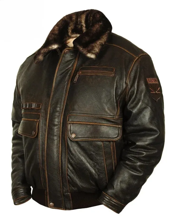 Clean Line Faux Leather Jacket