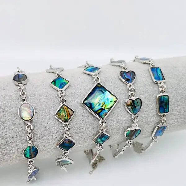 Abstract Link Bracelet