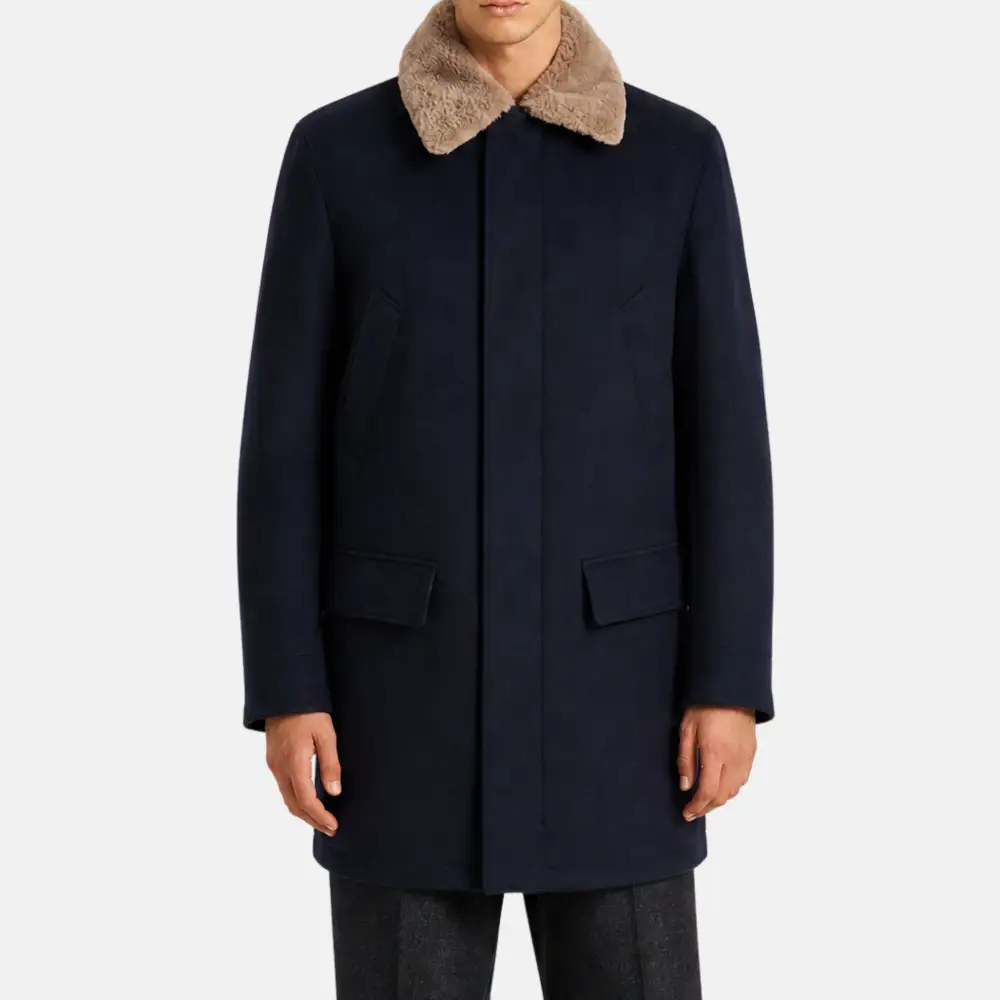 Lined Cashmere Coat