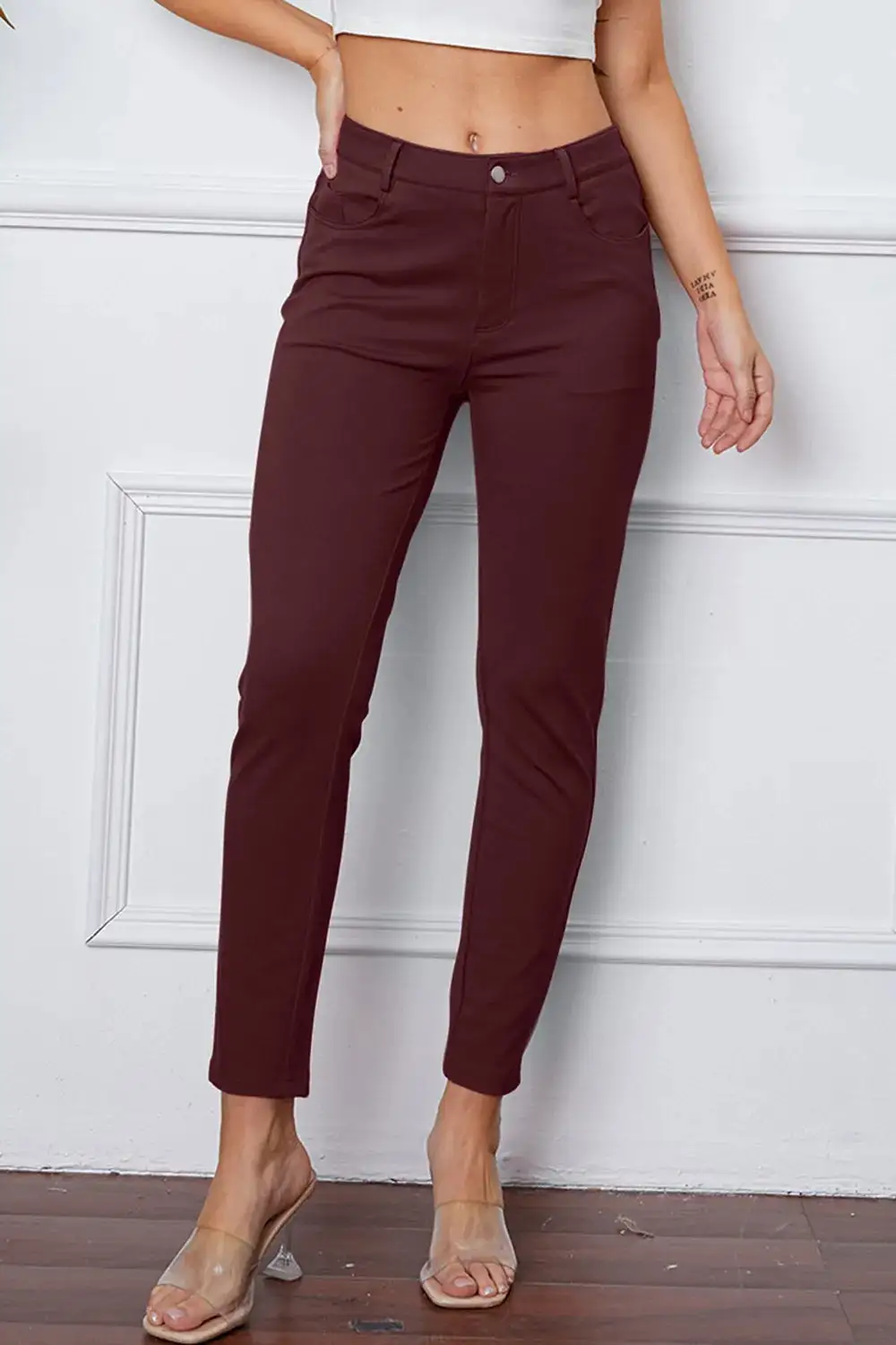 Pocketed Everyday Versatile Soft Pants