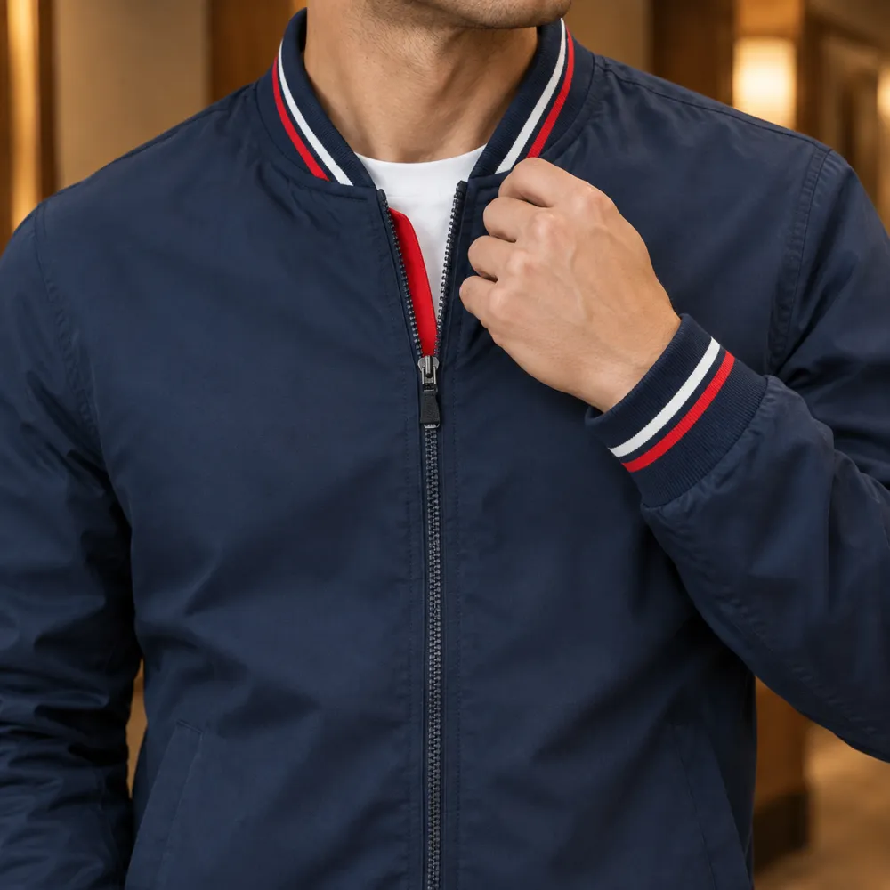 Bomber Striped Jacket