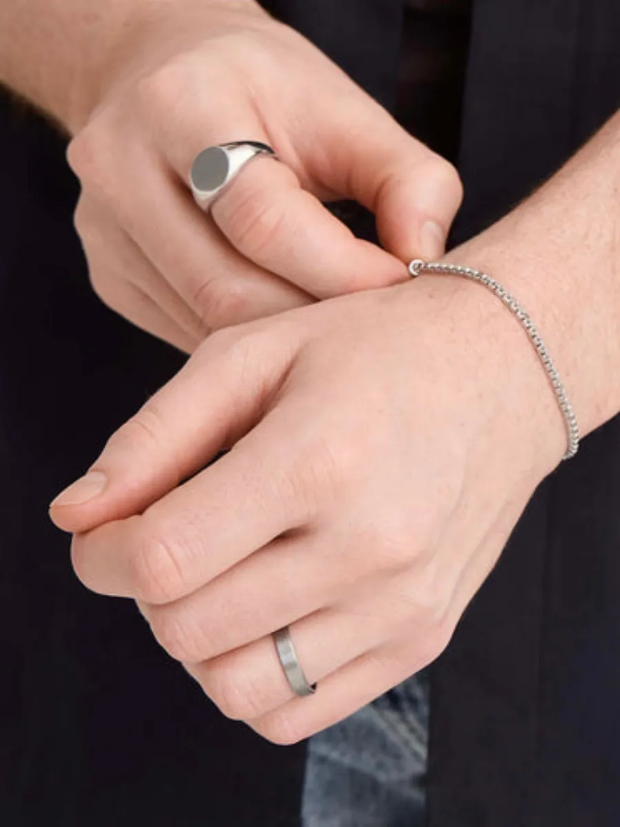 Minimalist Plain Ring