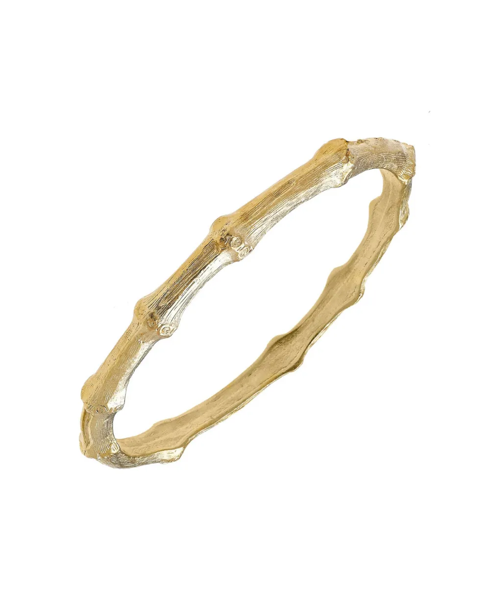 Bamboo Twisted Bangle Bracelet