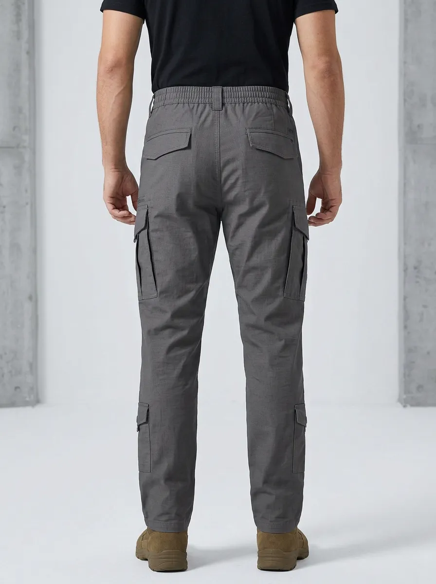 Everyday Easy-Fit Men's Multi-Pocket Waterproof Tactical Cargo Pants