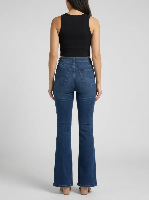 Women's High Waist Casual Denim Jeans