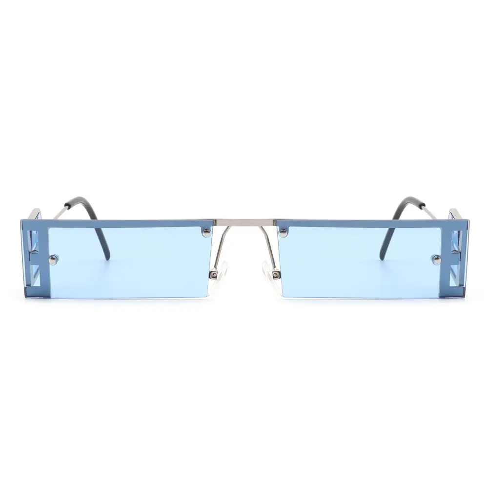 Rectangle Flat Top Frame Sunglasses
