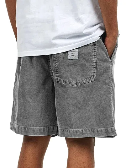 Corduroy Pocket Relaxed Shorts