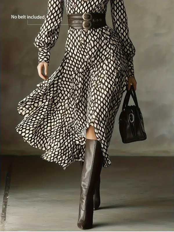 Soft Long Sleeve Midi Dress