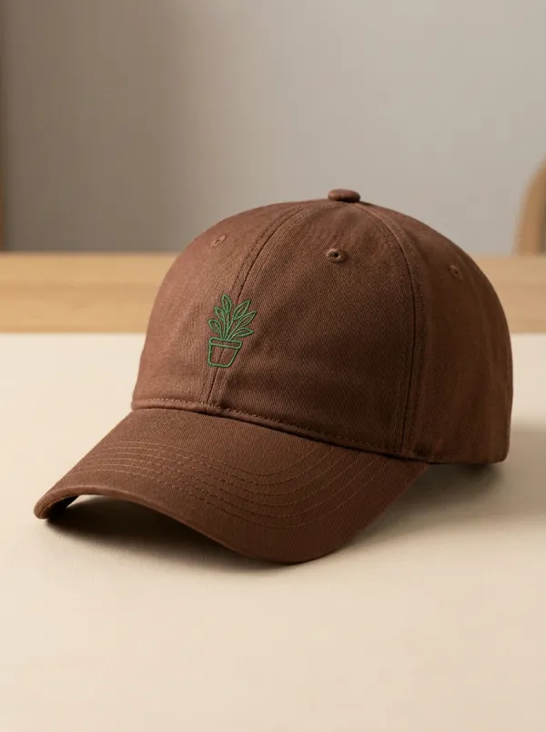 Plant-Lover Embroidered Unisex Baseball Cap