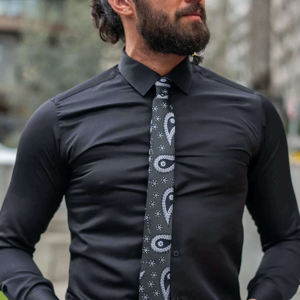Slim Fit Cotton Casual Shirt