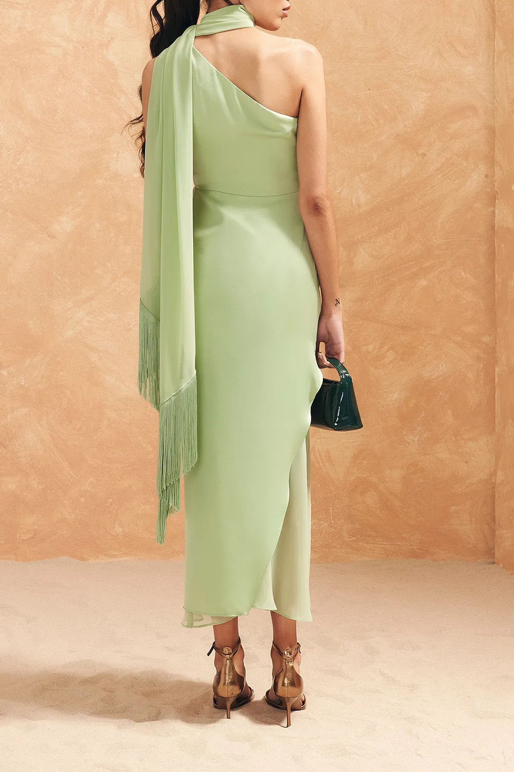 Elegant Halterneck Dress