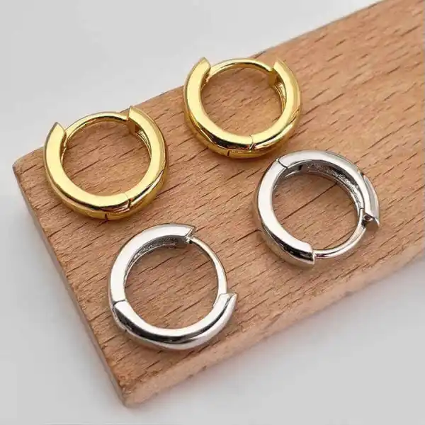 Chunky Everyday Hoop Earrings
