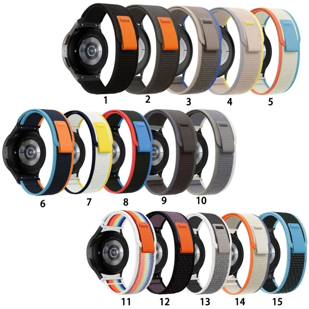 Nylon Watch Strap Replacement Band Adjustable Sport Wristband