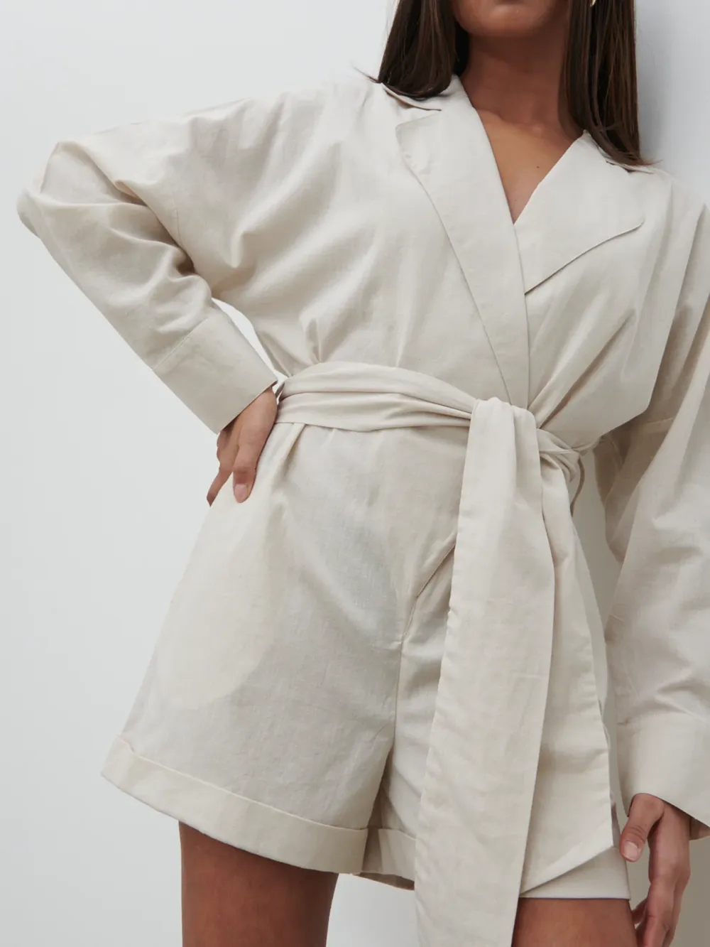 Daily Belted Playsuit