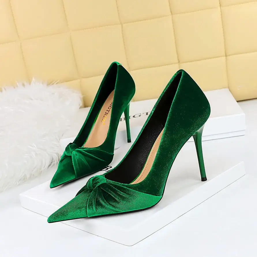 Bow Detail Stiletto Heels