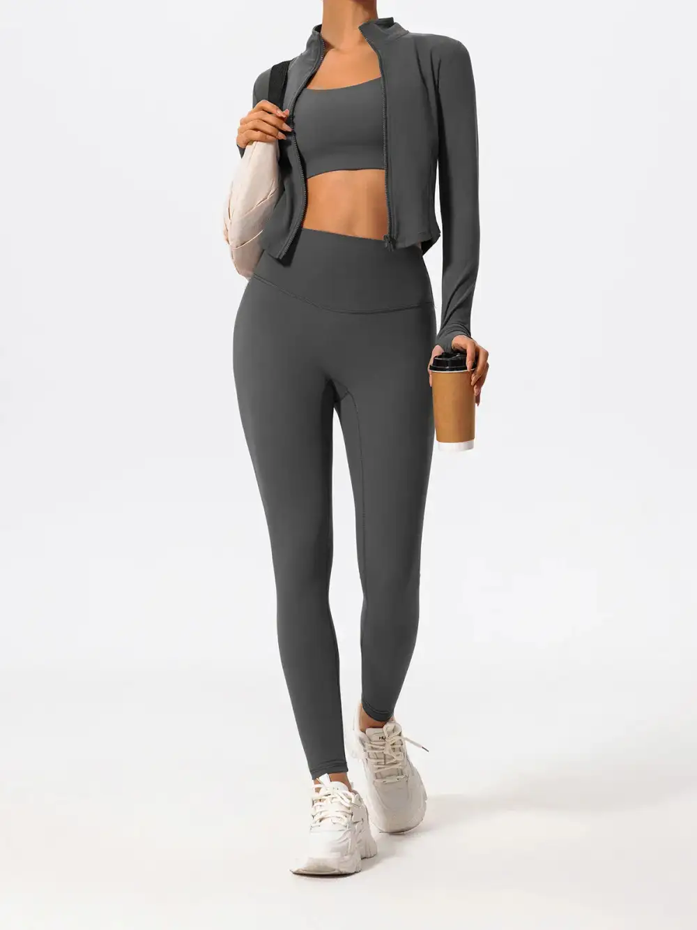 High-Waist Quick-Dry Yoga Set