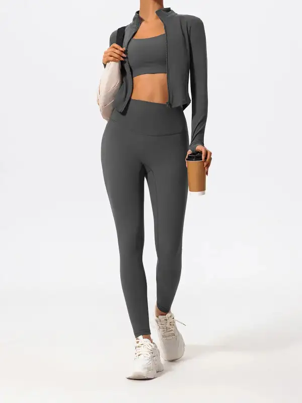 High-Waist Quick-Dry Yoga Set