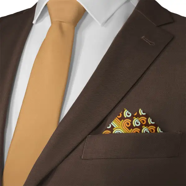 Distinctive Composed Retro Pocket Square