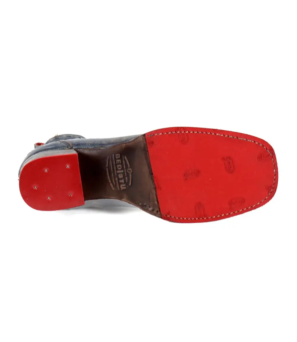 Square-Toe Distressed Everyday Boots