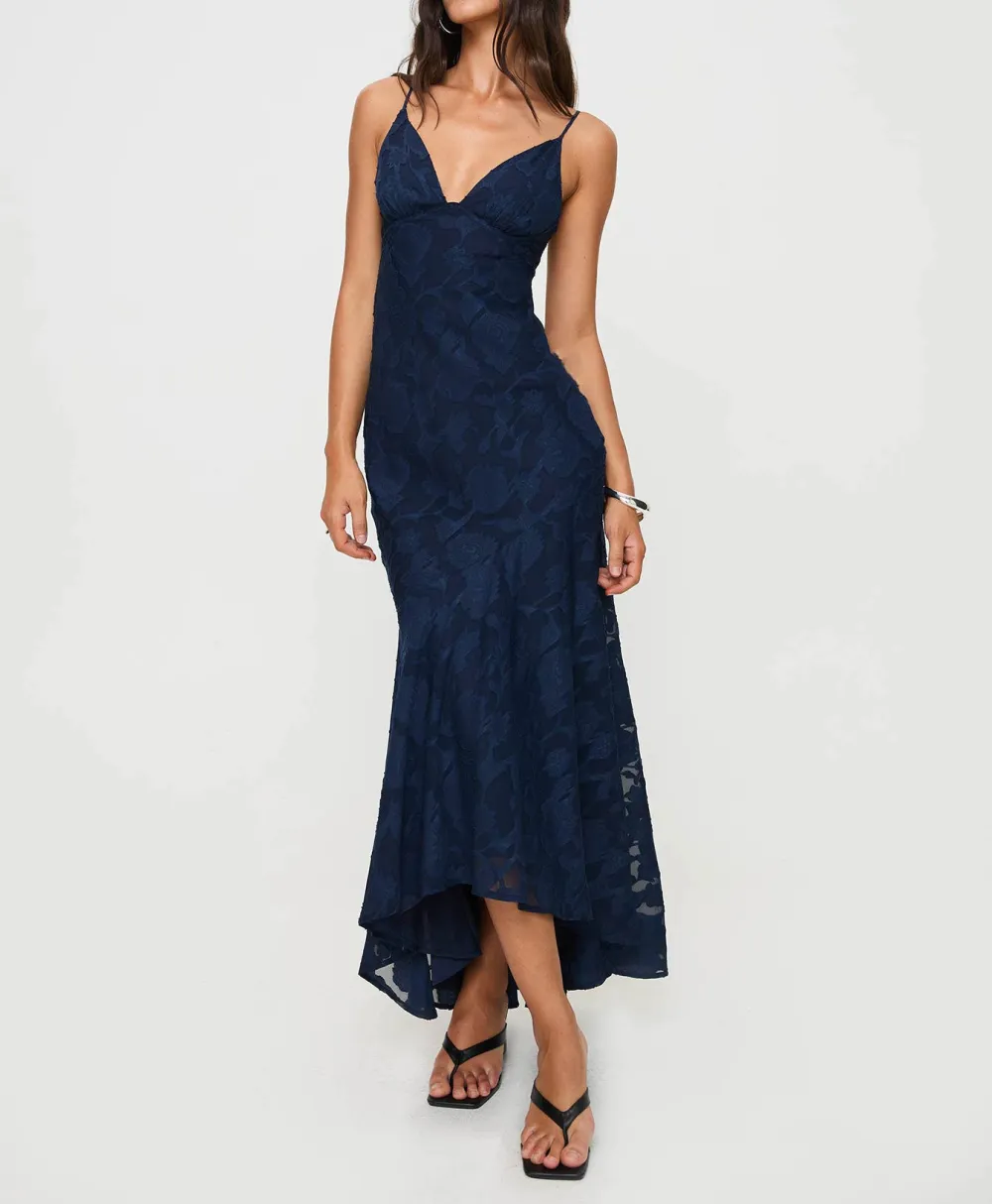 Low Back Flowing Maxi Dress