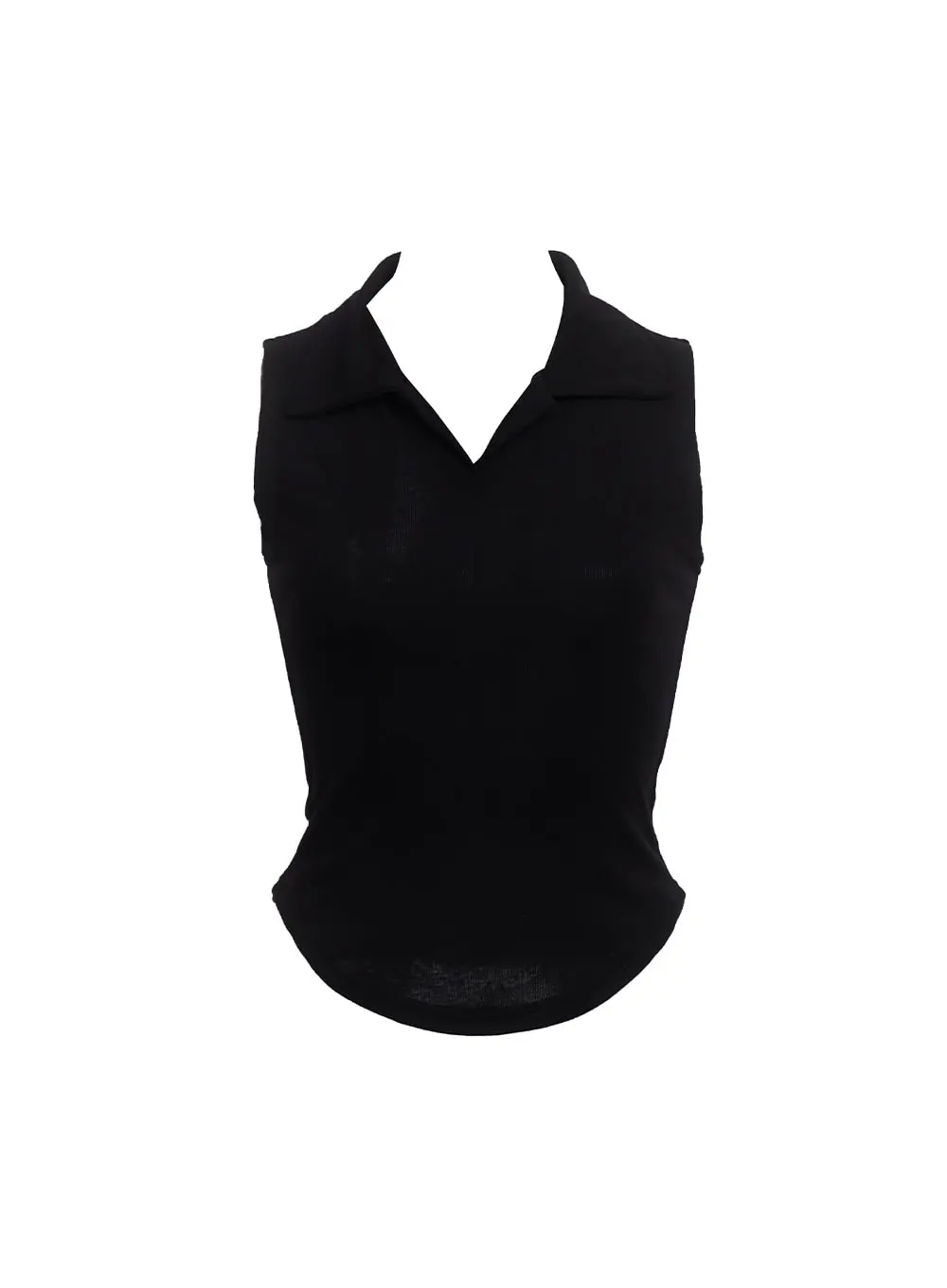 Collared Tank Top